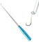 Onperpoe Hakenlöser Angeln Angelhaken Entferner Fishing Accessories Angel Zubehör 2024 Neuankömmling Angelhaken Schnellentferner Edelstahl Tragbarer Hackenlöser Fischen für Kleine und Große Angelhaken