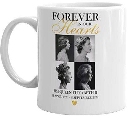 Queen Elizabeth Tasse – Verleiht Ihrem Telefon Stil! Jubiläumstassen Queen Elizabeth 1926-2022 Kaffee-Teetasse | Elizabeth II Jubilee Tasse Geschenk, Queen Elizabeth Souvenir, D Tasse