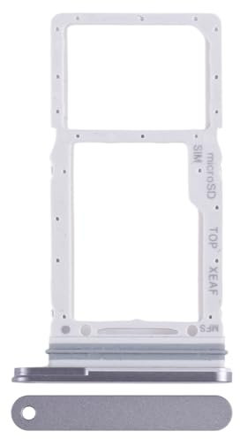 SIM Card Tray + Micro SD Card Tray Holder Slot Replacement for Samsung Galaxy Tab S9 FE+ 5G SM-X610,SIM Card Tray Replacement for Samsung Galaxy Tab S9 FE+ 5G SM-X610 (Grey)