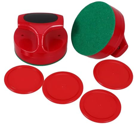 JOINPAYA Airhockey-schläger-ersatzteile und Kleine Pucks für Airhockey-spieltische mit Filzpads für Schläger