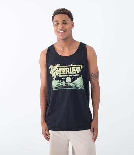 Hurley Tanktop Männer - Island Vibes Slub Tank