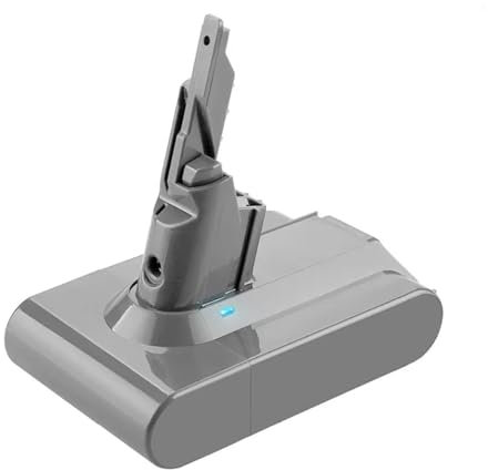 Ersatzakku mit hoher Kapazität, der kompatibel mit Dyson V7-Serie, 4000 mAh/28000 mAh/68000 mAh/98000 mAh, Li-Akku, kompatibel mit Dyson V7 Animal/Absolute/Pro, schnelles Laden (LED-Anzeige)(98000mAh)