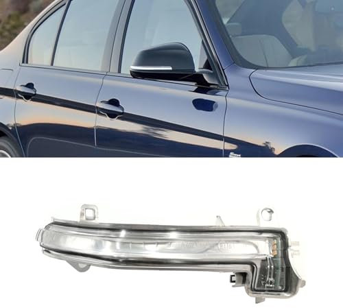 GSRECY LED Turn Signal Light Right Side Door Wing Mirror Side Marker Rearview Indicator Compatible with BMW 1 2 3 4 Series F20 F21 F22 F30 F32 F33 E84 X1 i3