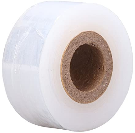Luatoxry Grafting Tape, 29mm x 120m Self Adhesive Floristry Film, Stretchable Tape Grafting, Resilient PVC Nursery Sealing Tapes for Fruit Trees, Seedlings, Floral, 1Pcs
