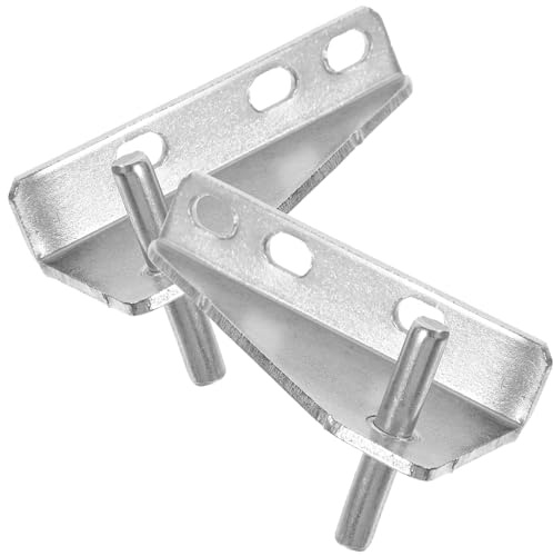 OATIPHO 2pcs Stainless Steel Refrigerator Door Hinge Pins 35mm Household Freezer Hinge Replacement for Small Fridge Repair and Fridge Freezer Door Accessories