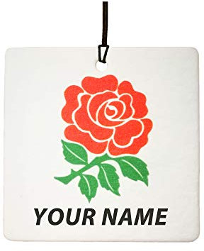 Personalisierter English Rose Auto Lufterfrischer