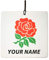 Personalisierter English Rose Auto Lufterfrischer