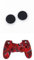 Tapas Joystick+Funda Silicona Case Para Sony PlayStation 4 PS4 Mando Controller