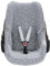 JYOKO KIDS Baby car seat cover liner made cotton compatible with Maxi Cosi Bebé Confort Pebble (White Star)