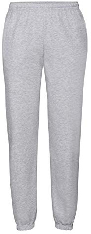 FRUIT OF THE LOOM FOTL Elastic Cuff Sweat Pant - Heather Grey M