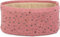styleBREAKER Damen Stirnband mit Strasssteinen und weichem Fleece-Innenfutter, Feinstrick Haarband, warmes Headband 04026003, Farbe:Rosa