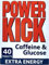 Chinoxia Powerkick Extra Energy Caffeine and Glucose Tablets x 40 - Pack of 6 (240 tablets total)