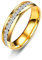 Magnetischer Ring Anti Ermüdung Körperformung Titan Stahl Ring Fit Bleiben Gewichtsverlust Bogen Einfacher Kreis Mit Diamanten Edelstahl Ring Damen Herren Schmuck Gold 13