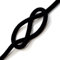 Black Polypropylene Rope, Solid Braided Poly Rope Cord Twine for Boat Yacht Dock Line Camping Washing Line (5 mm x 3 metres / 9.8 ft)