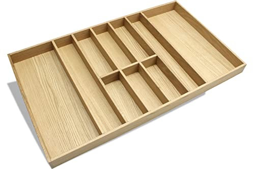 Besteckeinsatz EICHE 90er Schubl. B 802 x T 479 EASY Classic Grass Nova 19 mm