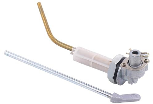 Benzinhahn mit Hebel Stange Kraftstoffhahn Schalter Gastank Motorrad Kraftstofftank Ventil Hahn Ventilschalter für Vespa PK 50 XL PK 125 XL P125X P200E PK 50S PK 80