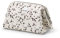 Elodie Details Kulturbeutel/Kosmetiktasche Zip&Go aus Baumwolle mit Breite Öffnung - Stabile Form - Dalmatian Dots