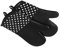 Cabilock Thermal Gloves for Cooking Heat Resistant Oven Mitts Non-slip Silicone Kitchen Mitts 1 Pair Insulated Gloves Oven Accessories for Home