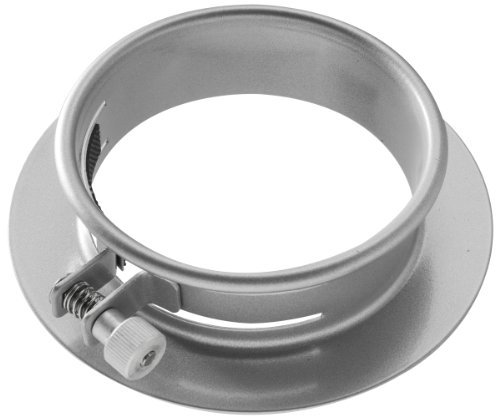 Walimex - Adattatore softbox per Profoto (diametro esterno: 15,2 cm), colore: Argento