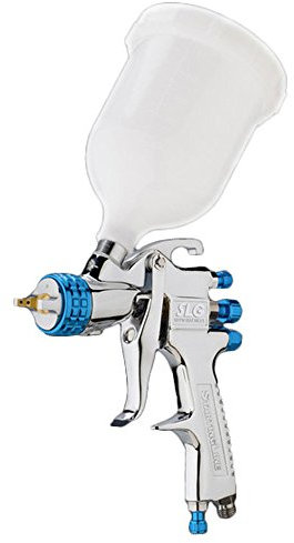 DeVilbiss SLG-610 1.3 - Pistola a spruzzo per vernici a solvente, compatibile con piccoli compressori
