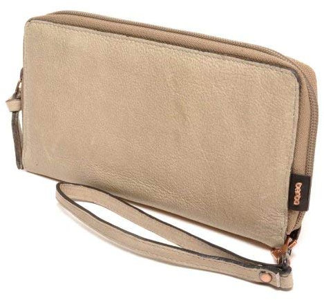 Berba Basel 011 - Damenbörse in taupe