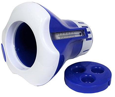 Dosierschwimmer mit Thermometer für bis zu 5 200 g Tabletten