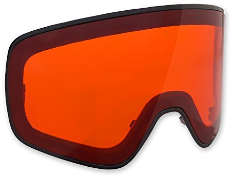 Black Crevice Ersatzscheibe, einfaches Wechselsystem, Ski-Brillenmodell BCR261442, Orange