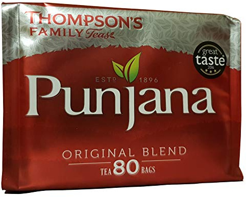 Thompsons Punjana Tea Bags 80 per Pack