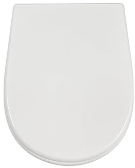 JACOB DELAFON Asiento wc ANTARES E6376-00 Tablero marino lacado Blanco | Bisagras de metal inoxidable muy duraderas Instalación fácil, rápida y segura Material tablero marino resistente Color Blanco