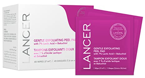 Lancer Skincare Sanfte Peeling-Pads.