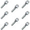 8X Radschrauben Radbolzen M12x1,5 Kegel 60° Kegelbund SW17 Schaftlänge: 28mm für Stahl- und Alufelgen