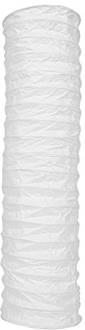 Papier Stehleuchte Lampenschirm Reispapier Stehlampe Ersatzschirm Weiß 95cm Hoch DIY Basteln Bemalen Papier Staubdicht Licht Abdeckung Ersatz Wohnzimmer Schlafzimmer Dekoration