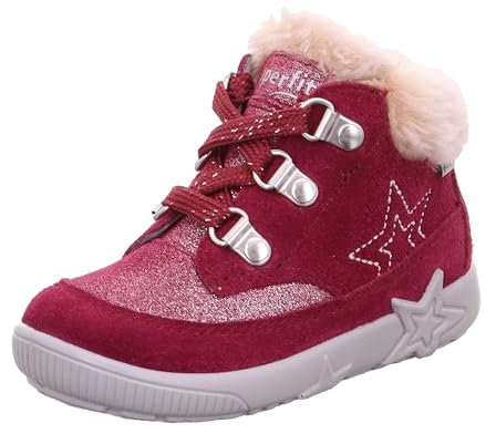 Superfit Baby-Mädchen Starlight Lauflernschuh, ROT 5000, 20 EU