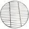 Kichvoe Stainless Steel Round BBQ Grills Non-Stick Barbecue Grid Grill Net Metal Grill Mesh Reusable Grilling Grates Mats for Fire Pit, Outdoor Cooking, Family Gatherings 26cm/10in (Silver)
