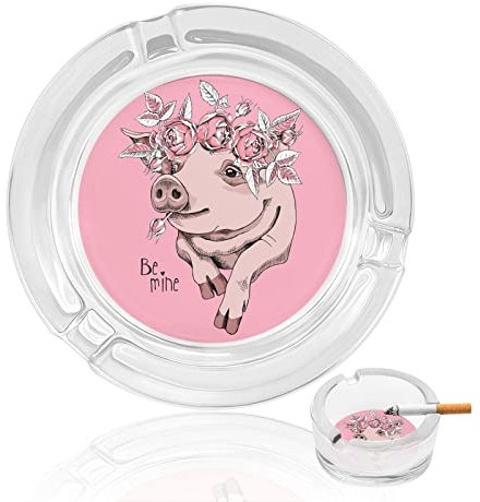 Aschenbecher Für Zigaretten Schwein Kristallglas Aschenbecher Rauchen Aschenbecherhalter Für Home Hotel Office Table Top
