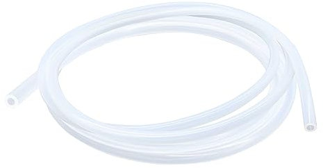 Silicone Tube Food Grade Hoses 7mm ID x 10mm OD 3m, LAVMHAB Flexible Silicone Rubber Tubing Water Air Pipes Clear