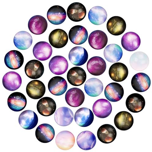 HAKACC 50 Stück Flummi Planeten, Weltraumthema Flummies für Kinder Flummis Kindergeburstag Mitgesbel für Kindergeburtstag Gastgeschenke Belohnungen