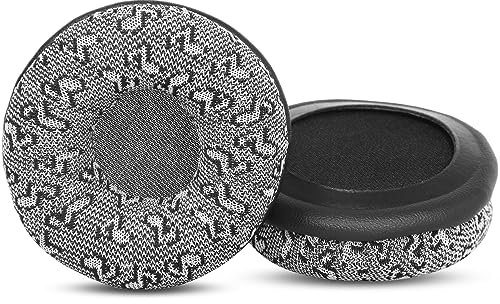 TaiZiChangQin Ersatz-Ohrpolster kompatibel mit Logitech PC960 960 USB H650E H650e H820e kabellose Kopfhörer Stoff-Ohrpolster