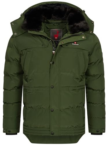Höhenhorn 24 Adamelo Herren Winter Jacke Grün Gr. L