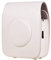 Karlak Fujifilm SQ20 Étui portable en cuir PU avec bandoulière compatible avec appareil photo instantané Fujifilm Fuji SQ20, blanc