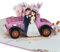 HAPPY GIFTERS Pop Up Geburtstagskarte - Geburtstags Geschenke 3D Pop Up Überraschung Handgemachte Geschenkkarten für Kinder, Männer und Frauen (Wedding Car)