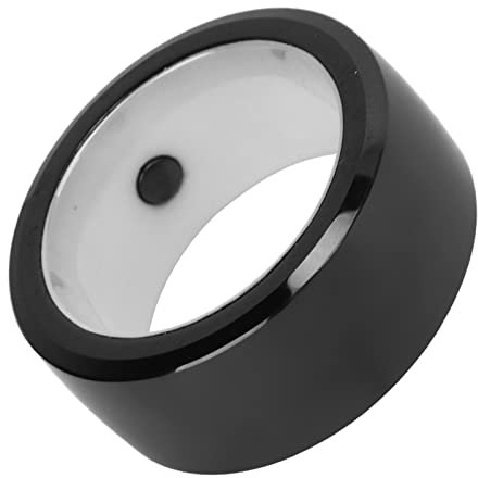 HWGING R5 NFC Smart Ring Keramik Multifunktional Intelligente Tragbare Universal Sensing NFC Ring 128GB für Handy (L)