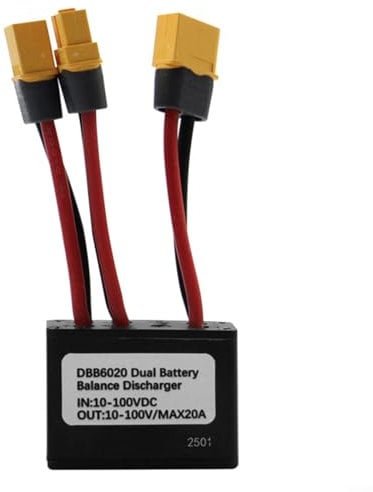 Gettimore E-bike Dual Battery Balancer 10-100V 20A Intelligent Discharge Management Module