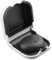 Portable Hearing Aid Cases Hard Waterproof Hearing Aid Protection Storage Box with Anti-Drop High Elastic Silicone Air Cushion-2.56 x 2.48 x 1in