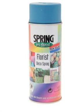 Floral Spray Colour 400ml – Permanent Flower & Foliage Spray Paint for Fresh, Dried & Artificial Flowers – Fast Drying, Strong Adhesion – Wide Range of Shades (Larkspur Blue)