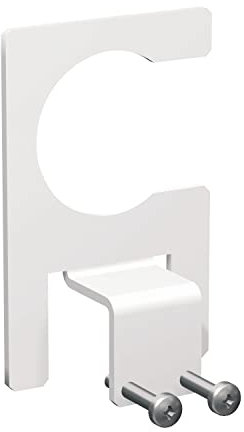 Schneider ISM20813 Halterung an Kabelrinnen für Kabelschauch 55mm, Weiß