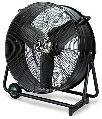 CasaFan DF600 Eco IP54 SL Bodenventilator 123W (Ø x H) 65cm x 77cm Schwarz (matt)