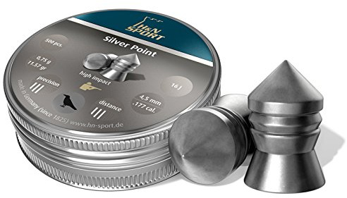 H&N Silver Point 4,5 mm Diabolo 500 Stück 0,75 g
