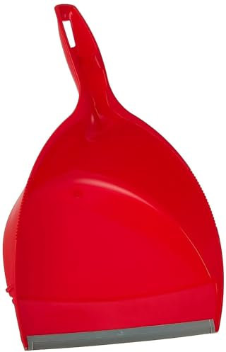 TONKITA | Paletta Raccoglisporco con Morbido profilo in Gomma, Paletta Raccogli Polvere con Aggancio al manico della Scopa, Paletta Multifunzione, 23x33x7,5 cm