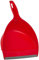 Tonkita TK049 Pelle à balayette avec Caoutchouc, Rouge